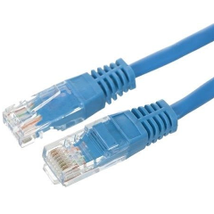 Изображение товара Патч-корд NTSS NTSS-PC-UTP-RJ45-5e-15.0-LSZH-BU UTP RJ-45 вил.-вилка RJ-45 кат.5E 15м синий LSZH 26AWG