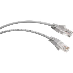 Изображение товара Патч-корд U/UTP Cabeus PC-UTP-RJ45-Cat.6-20m категория 6, 2xRJ45/8p8c, неэкранированный, серый, PVC, 20м