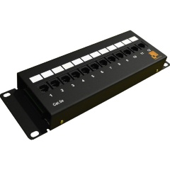 Изображение товара Патч-панель LANMASTER LAN-PPF12U5E/W