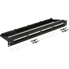 Изображение товара Патч-панель Lanmaster LAN-PPN24U5E 19" 1U 24xRJ45 кат.5E UTP