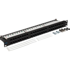 Изображение товара Патч-панель LANMASTER TWT-PP48/1U-U6