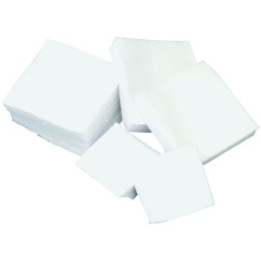 Изображение товара Патчи ЧИСТОGUN фланель, к..22-.24 (искл. .22LR), квадрат 35х35 мм, 100 шт., белый