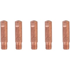 Изображение товара Контактный наконечник для горелки PATRIOT MIG м6х25, под проволоку 0.6 мм, комплект 5 шт.