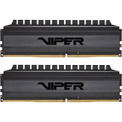 Изображение товара Оперативная память Patriot Memory DDR4 8Gb (2x4Gb) 3200MHz pc-25600 Viper Blackout (PVB48G320C6K)