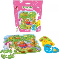 Изображение товара Пазл 2в1 ROTER KAFER Волшебный лес RK1140-01
