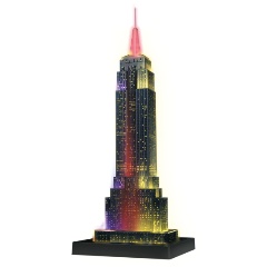 Изображение товара Пазл 3D RAVENSBURGER 12566 Ночной Эмпайр Стейт Билдинг 216 элементов