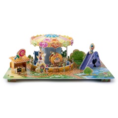 Изображение товара Пазл 3D REZARK REZ-03 Карусель, 47 элементов