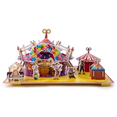 Изображение товара Пазл 3D REZARK REZ-04 Волшебный цирк 49 элементов развивающий набор малышам