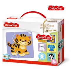 Изображение товара Пазл ДЕСЯТОЕ КОРОЛЕВСТВО 02501 Зверята