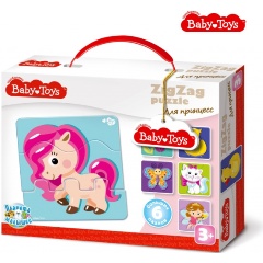 Изображение товара Пазл ДЕСЯТОЕ КОРОЛЕВСТВО 2503 ЗИГЗАГ Для принцесс