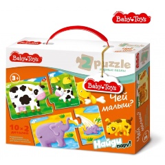 Изображение товара Пазл ДЕСЯТОЕ КОРОЛЕВСТВО 2514 Чей малыш?