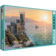 Изображение товара Пазл ФРЕЯ Ласточкино гнездо Утро, 2000 элементов для увлекательного времяпрепровождения
