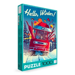 Изображение товара Пазл ФРЕЯ Привет, Зима! 1000 элементов