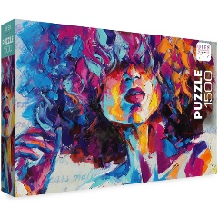 Изображение товара Пазл ФРЕЯ Яркая девушка 1500 элементов яркий дизайн и высокое качество