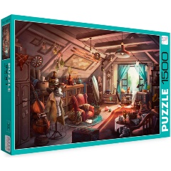 Изображение товара Пазл ФРЕЯ Уютный чердак, 1500 элементов