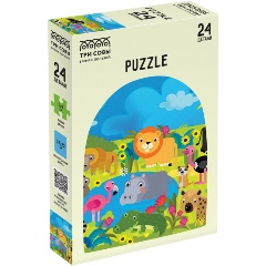 Изображение товара Пазл Maxi ТРИ СОВЫ Сафари-парк, 24 эл.
