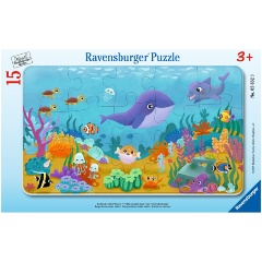 Изображение товара Пазл Ravensburger Подоводный мир 15 деталей для детей от 3 лет