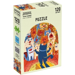 Изображение товара Пазл ТРИ СОВЫ Кошачий хор, 120 эл.