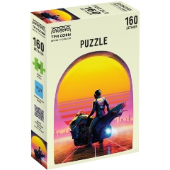 Изображение товара Пазл ТРИ СОВЫ Неоновый закат 160 элементов яркие цвета для всей семьи