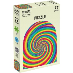 Изображение товара Пазл ТРИ СОВЫ Цветная бесконечность, 77 эл.