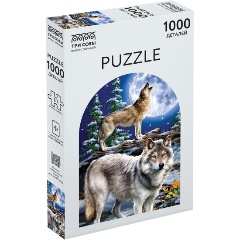 Изображение товара Пазл ТРИ СОВЫ Вой на луну, 1000 эл.