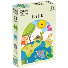 Изображение товара Пазл ТРИ СОВЫ Животные планеты, 77 эл.