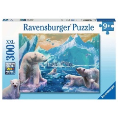Изображение товара Пазл XXL RAVENSBURGER Полярные медведи 300 элементов для детей от 9 лет