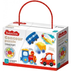 Изображение товара Пазлы контурные ДЕСЯТОЕ КОРОЛЕВСТВО 4118 Baby Toys Транспорт