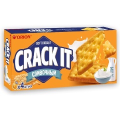 Изображение товара Печенье ORION Crack-IT Creamy Сливочный 80 г