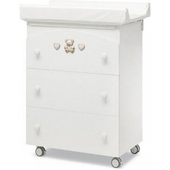 Изображение товара Комод Erbesi Jolie пеленальный, цвет белый