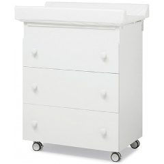 Изображение товара Комод Erbesi Sonia пеленальный, цвет белый