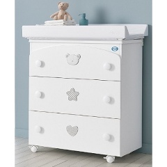 Изображение товара Комод пеленальный Pali Merlino (birillo) белый