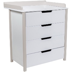 Изображение товара Комод Sweet Baby Perfetto Белый/Кашемир