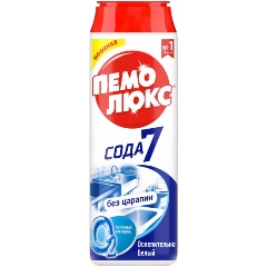 Изображение товара Чистящий порошок ПЕМОЛЮКС Ослепительно Белый 480 г для дома и кухни
