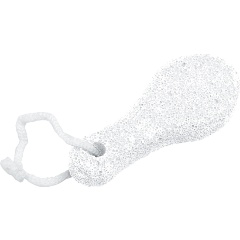 Изображение товара Пемза для стоп Dewal Beauty натуральная со шнурком 8 см грушевидная