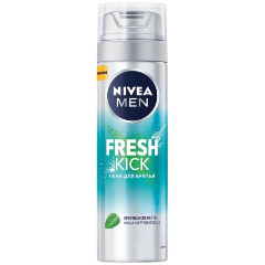Изображение товара Пена для бритья Nivea Men Fresh Kick с мятой, 200 мл