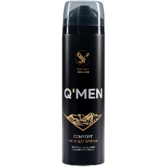 Изображение товара Пена для бритья Q'MEN Comfort с экстрактом женьшеня и льняного семени 240 мл