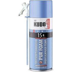 Изображение товара Пена монтажная бытовая Kudo Home 15+, всесезонная, 520 мл
