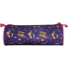 Изображение товара Пенал-тубус Schoolformat 1 секция Безумный стиль фуксия 210х65х65