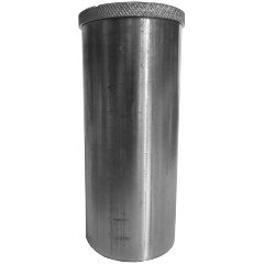 Изображение товара Пенал-тубус для хранения ключей алюминий 120 мм диаметр 40 мм