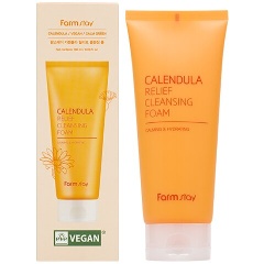 Изображение товара Пенка для умывания FARMSTAY Успокаивающая, с экстрактом календулы, 180 мл