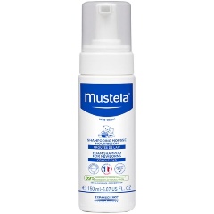 Изображение товара Пенка-шампунь для новорожденных Mustela "Bebe", 150 мл