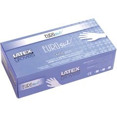 Изображение товара Перчатки латексные Eurostil 100 шт, р-р L