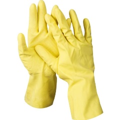 Изображение товара Перчатки латексные хозяйственно-бытовые DEXX , размер XL. 11201-XL