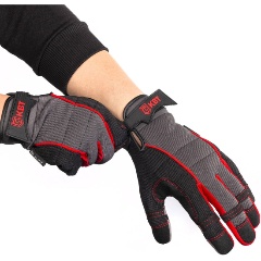 Изображение товара Перчатки монтажника КВТ С-32 М надежная защита рук для строительных работ