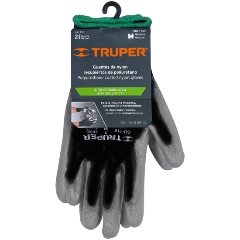 Изображение товара Защитные рабочие перчатки Truper GUX-MEC-M 13291 нейлон полиуретан M