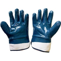 Изображение товара Перчатки защитные тройное нитриловое покрытие крага SCAFFA NBR4560 р.10