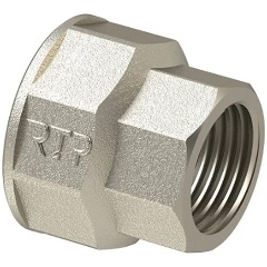 Изображение товара Муфта переходная RTP внутренняя резьба 1 1/4 х 1 еврослот никель