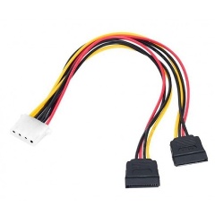 Изображение товара Переходник KS-is KS-826 Molex SATA x 2