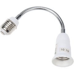 Изображение товара Переходник REXANT Е27-Е27 гибкий 150 мм для освещения